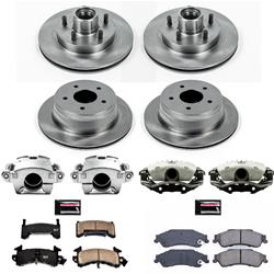 PowerStop Z17 Evolution Plus Stock Replacement Brake Kits with Calipers for 1998-2003 S10, 2000-2003 SONOMA - KCOE7913