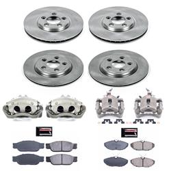 PowerStop Z17 Evolution Plus Stock Replacement Brake Kits with Calipers for 2003-2006 LS - KCOE7937A