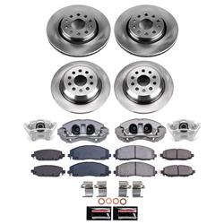 PowerStop Z17 Evolution Plus Stock Replacement Brake Kits with Calipers for 2018-2022 WRANGLER - KCOE7938A