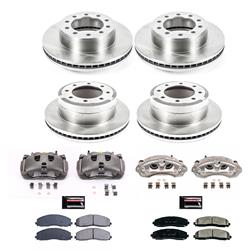 PowerStop Z17 Evolution Plus Stock Replacement Brake Kits with Calipers for 2015-2016 F-350 SUPER DUTY - KCOE8028