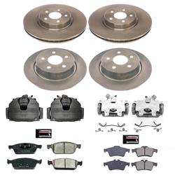 PowerStop Z17 Evolution Plus Stock Replacement Brake Kits with Calipers for 2018-2023 TRANSIT CONNECT - KCOE8174