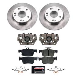 PowerStop Z17 Evolution Plus Stock Replacement Brake Kits with Calipers for 2020-2023 CIVIC, 2019-2022 INSIGHT - KCOE8330