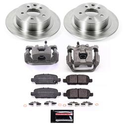 PowerStop Z17 Evolution Plus Stock Replacement Brake Kits with Calipers for 2019 SENTRA - KCOE8335