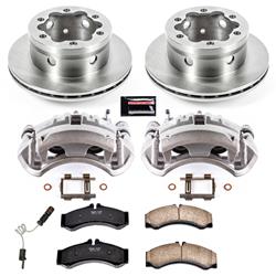 PowerStop Z17 Evolution Plus Stock Replacement Brake Kits with Calipers for 2002-2006 SPRINTER 3500 - KCOE8427