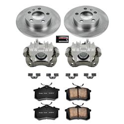 PowerStop Z17 Evolution Plus Stock Replacement Brake Kits with Calipers for 2001-2005 JETTA - KCOE847