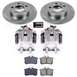 PowerStop Z17 Evolution Plus Stock Replacement Brake Kits with Calipers for 1999 JETTA - KCOE847C