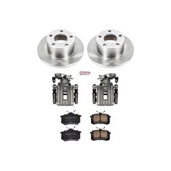 PowerStop Z17 Evolution Plus Stock Replacement Brake Kits with Calipers for 1998-2001 A6 QUATTRO - KCOE849
