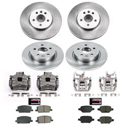 PowerStop Z17 Evolution Plus Stock Replacement Brake Kits with Calipers for 2019 TRAX - KCOE8505