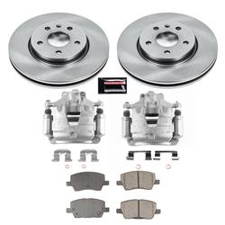 PowerStop Z17 Evolution Plus Stock Replacement Brake Kits with Calipers for 2018-2019 SONIC - KCOE8635