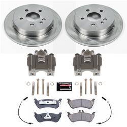 PowerStop Z17 Evolution Plus Stock Replacement Brake Kits with Calipers for 1998-2003 ML320, 2003-2005 ML350, 1999 ML430 - KCOE866