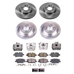 PowerStop Z17 Evolution Plus Stock Replacement Brake Kits with Calipers for 2020 MALIBU - KCOE8685