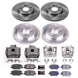 PowerStop Z17 Evolution Plus Stock Replacement Brake Kits with Calipers for 2019-2020 REGAL SPORTBACK - KCOE8689
