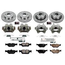 PowerStop Z17 Evolution Plus Stock Replacement Brake Kits with Calipers for 2003-2008 Z4 - KCOE873