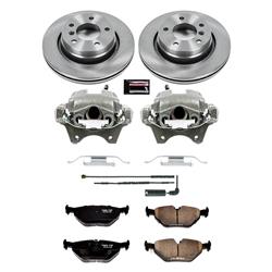 PowerStop Z17 Evolution Plus Stock Replacement Brake Kits with Calipers KCOE877
