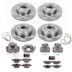 PowerStop Z17 Evolution Plus Stock Replacement Brake Kits with Calipers for 2011-2013 328I - KCOE8842A