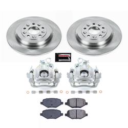 PowerStop Z17 Evolution Plus Stock Replacement Brake Kits with Calipers for 2013-2014 EDGE, 2013-2015 MKX - KCOE8846