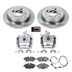 PowerStop Z17 Evolution Plus Stock Replacement Brake Kits with Calipers for 2013 COOPER - KCOE8871