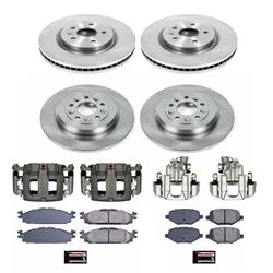 PowerStop Z17 Evolution Plus Stock Replacement Brake Kits with Calipers for 2011-2019 MKT - KCOE8971