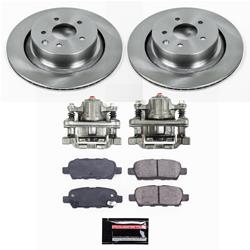 PowerStop Z17 Evolution Plus Stock Replacement Brake Kits with Calipers for 2014-2015 Q60 - KCOE9062
