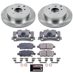 PowerStop Z17 Evolution Plus Stock Replacement Brake Kits with Calipers for 2009 FX35 - KCOE9134