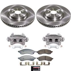 PowerStop Z17 Evolution Plus Stock Replacement Brake Kits with Calipers for 2021 EDGE, 2021-2022 NAUTILUS - KCOE9201