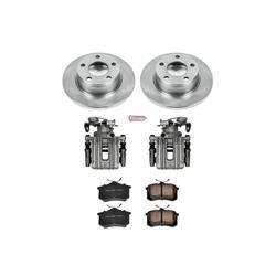 PowerStop Z17 Evolution Plus Stock Replacement Brake Kits with Calipers for 1998-2004 A6 QUATTRO - KCOE941