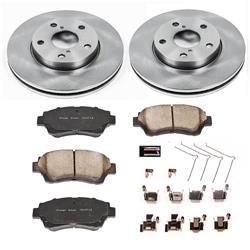 PowerStop Z17 Evolution Plus Stock Replacement Brake Kits for 1992-1998 SC300 - KOE1070