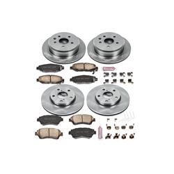 PowerStop Z17 Evolution Plus Stock Replacement Brake Kits for 1992-1998 SC300 - KOE1071