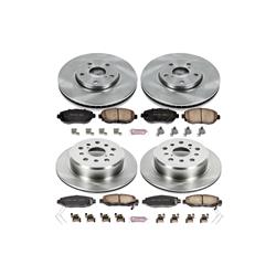 PowerStop Z17 Evolution Plus Stock Replacement Brake Kits for 1993-1997 GS300 - KOE1078