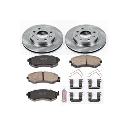 PowerStop Z17 Evolution Plus Stock Replacement Brake Kits for 1999-2001 TIBURON, SONATA, 1998-2006 ELANTRA - KOE1087