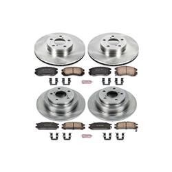 PowerStop Z17 Evolution Plus Stock Replacement Brake Kits for 1996 LEGACY - KOE1119
