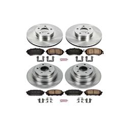 PowerStop Z17 Evolution Plus Stock Replacement Brake Kits for 2005-2006 9-2X, 2003-2007 IMPREZA - KOE1127