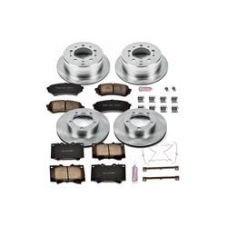 PowerStop Z17 Evolution Plus Stock Replacement Brake Kits for 1998-2007 LAND CRUISER, LX470 - KOE1133