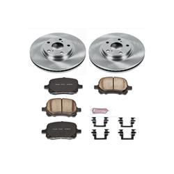 PowerStop Z17 Evolution Plus Stock Replacement Brake Kits for 1999-2001 RX300 - KOE1135