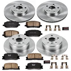PowerStop Z17 Evolution Plus Stock Replacement Brake Kits for 2001-2003 HIGHLANDER - KOE1139