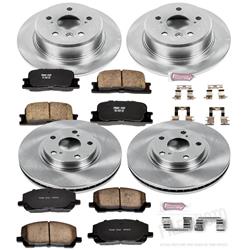 PowerStop Z17 Evolution Plus Stock Replacement Brake Kits for 2001-2003 HIGHLANDER - KOE1140