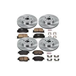 PowerStop Z17 Evolution Plus Stock Replacement Brake Kits for 2002-2004 CAMRY - KOE1145