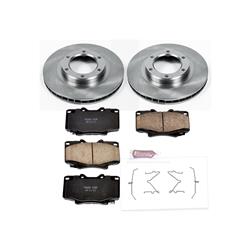PowerStop Z17 Evolution Plus Stock Replacement Brake Kits for 1993-1997 LAND CRUISER, 1996-1997 LX450 - KOE1154