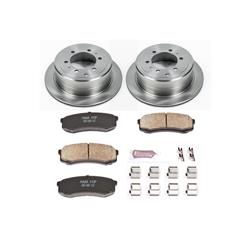 PowerStop Z17 Evolution Plus Stock Replacement Brake Kits for 1993-1997 LAND CRUISER, 1996-1997 LX450 - KOE1156