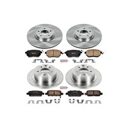 PowerStop Z17 Evolution Plus Stock Replacement Brake Kits for 2007-2008 MAXIMA - KOE117
