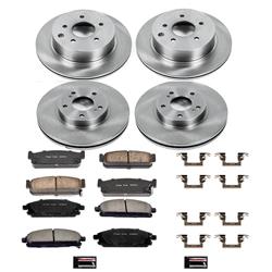 PowerStop Z17 Evolution Plus Stock Replacement Brake Kits for 1997-2001 Q45 - KOE1180