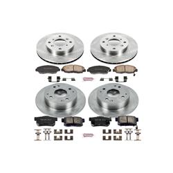 PowerStop Z17 Evolution Plus Stock Replacement Brake Kits for 1998-2002 ACCORD, 1998-1999 CL - KOE1240