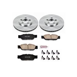 PowerStop Z17 Evolution Plus Stock Replacement Brake Kits for 2005 S-TYPE - KOE1349
