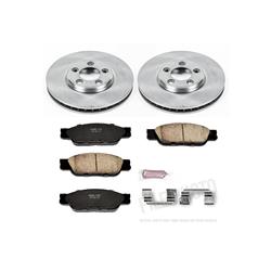 PowerStop Z17 Evolution Plus Stock Replacement Brake Kits for 2000-2006 LS, 2000-2002 S-TYPE, 2002-2005 THUNDERBIRD - KOE1351