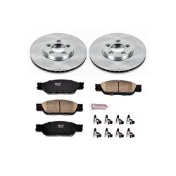 PowerStop Z17 Evolution Plus Stock Replacement Brake Kits for 2003-2004 S-TYPE - KOE1353