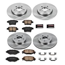 PowerStop Z17 Evolution Plus Stock Replacement Brake Kits for 2005-2008 X-TYPE - KOE1374