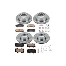PowerStop Z17 Evolution Plus Stock Replacement Brake Kits for 2003-2009 4RUNNER, 2007-2009 FJ CRUISER - KOE138
