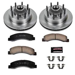 PowerStop Z17 Evolution Plus Stock Replacement Brake Kits for 2003-2004 F-350 SUPER DUTY, F-250 SUPER DUTY, 2003-2005 EXCURSION - KOE1392
