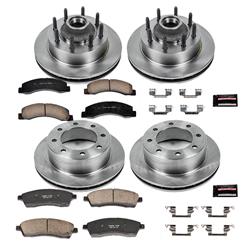 PowerStop Z17 Evolution Plus Stock Replacement Brake Kits for 2003-2004 F-350 SUPER DUTY, F-250 SUPER DUTY, 2003-2005 EXCURSION - KOE1393
