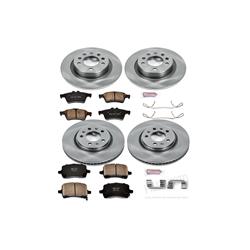 PowerStop Z17 Evolution Plus Stock Replacement Brake Kits for 2007-2010 SKY, 2006-2009 SOLSTICE - KOE1434